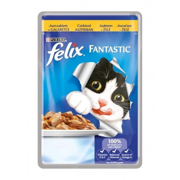 Felix Fantastic Chicken - Pouch 100g Supply