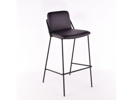 m.a.d Sling Bar Stool - Upholstered For Sale