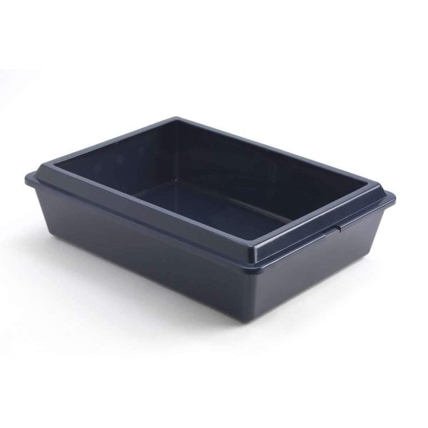 Moderna Classic Tray litter box  +  rim  -  Royal Blue  50cm Online Sale