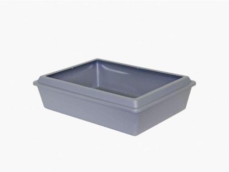 Moderna Classic Tray litter box  + rim  -  Grey  50cm For Sale