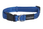 Kruuse Buster Adjustable Reflective Collar, Medium, Blue Online Hot Sale