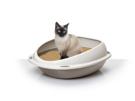 Georplast Cat Toilet Shuttle with Rim 45x36x15,5cm Cheap