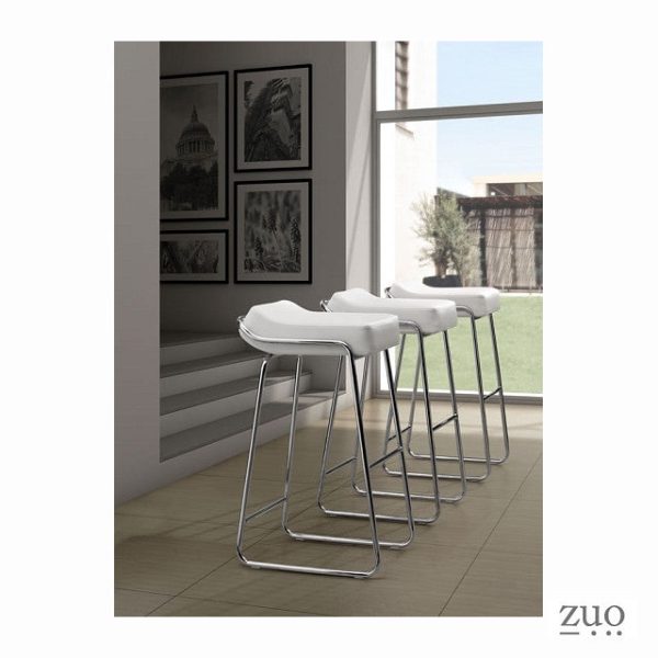 Zuo Wedge Bar Chair  - Set of 2 For Cheap