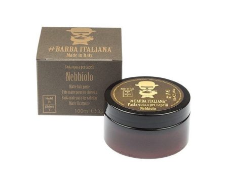 Formavimo pasta plaukams Barba Italiana, Matte Hair Paste Nebbiolo matinė 100 ml Supply