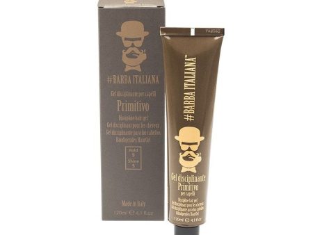 Plaukų formavimo gelis Barba Italiana Discipline Hair Gel Primitivo 120 ml Cheap