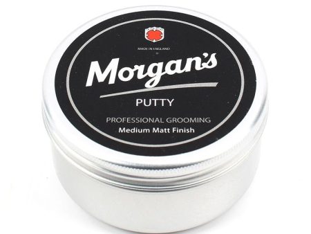 Pasta plaukų formavimui Morgan s Pomade Styling Putty MPM019, vidutinės fiksacijos, matinė, 75 ml Discount