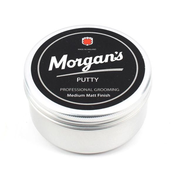 Pasta plaukų formavimui Morgan s Pomade Styling Putty MPM019, vidutinės fiksacijos, matinė, 75 ml Discount