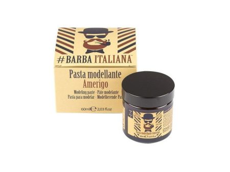 Barzdos plaukų modeliavimo pasta Barba Italiana Modeling Paste Amerigo 60 ml Cheap