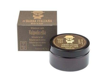 Plaukų formavimo gelis Barba Italiana Briliantine For Hair Valpolicella suteikiantis šlapių plaukų efektą 100 ml Online